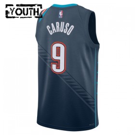 Dres Oklahoma City Thunder Alex Caruso Nike 2025-26 City Edition Crno Swingman - Dječji